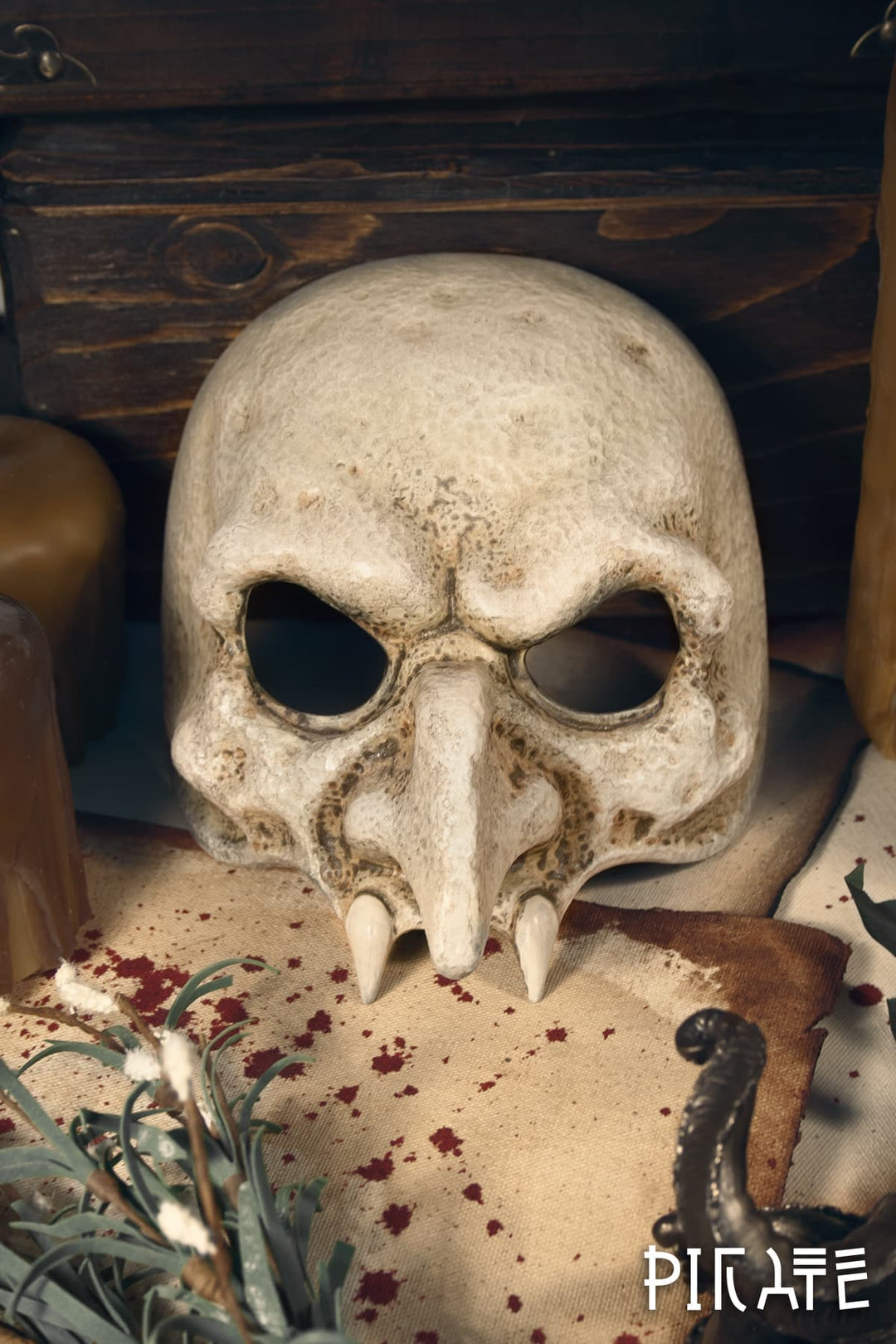 Masque Ancien Nosferatu - Atelier Pirate